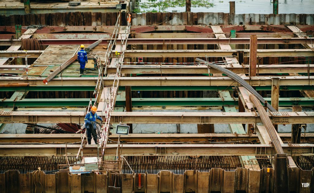 valbescherming werk - bouw