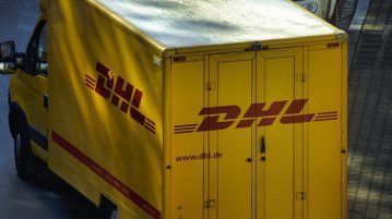 dhl bezorgbusje